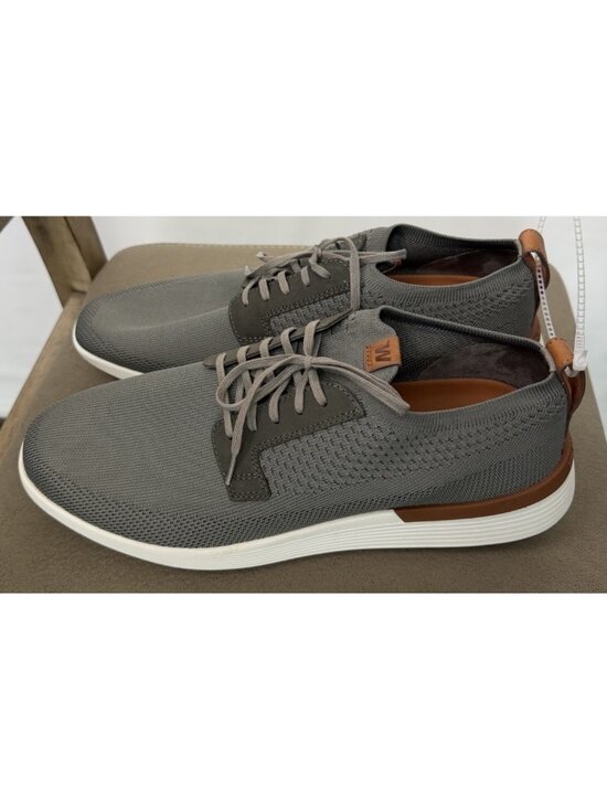 Wolf & Shepherd Swift NWOB $175 Men\'s Knit Derby Trainers Shoes Size 12 Gray